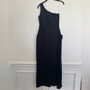 Lulus Good Times Only One-Shoulder Classic Maxi Dress - Medium